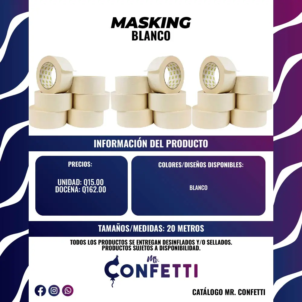 Masking Blanco