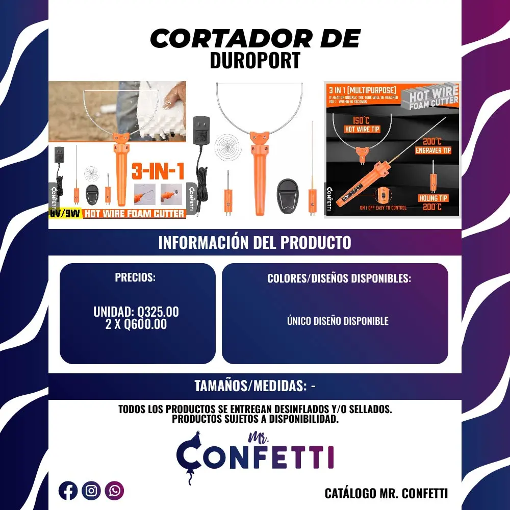 Cortador de Duroport