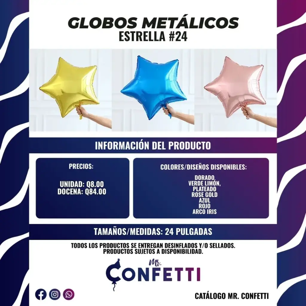 Metálicos de Estrella #24