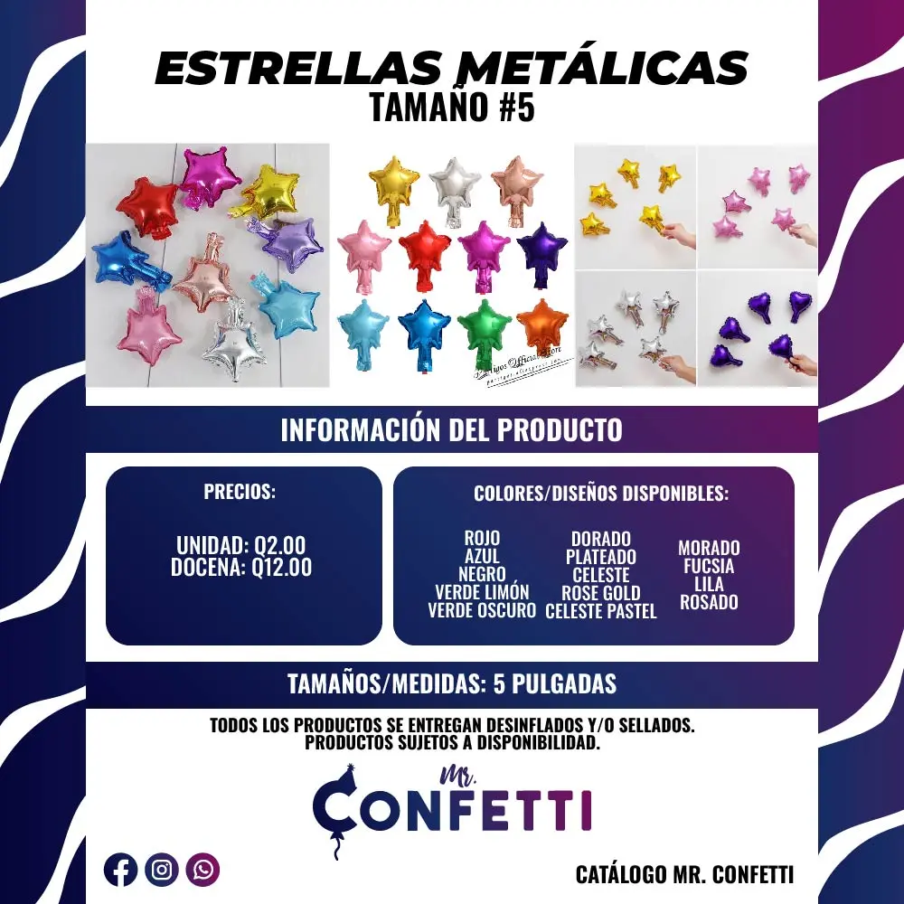 Metálicos de Estrella #5