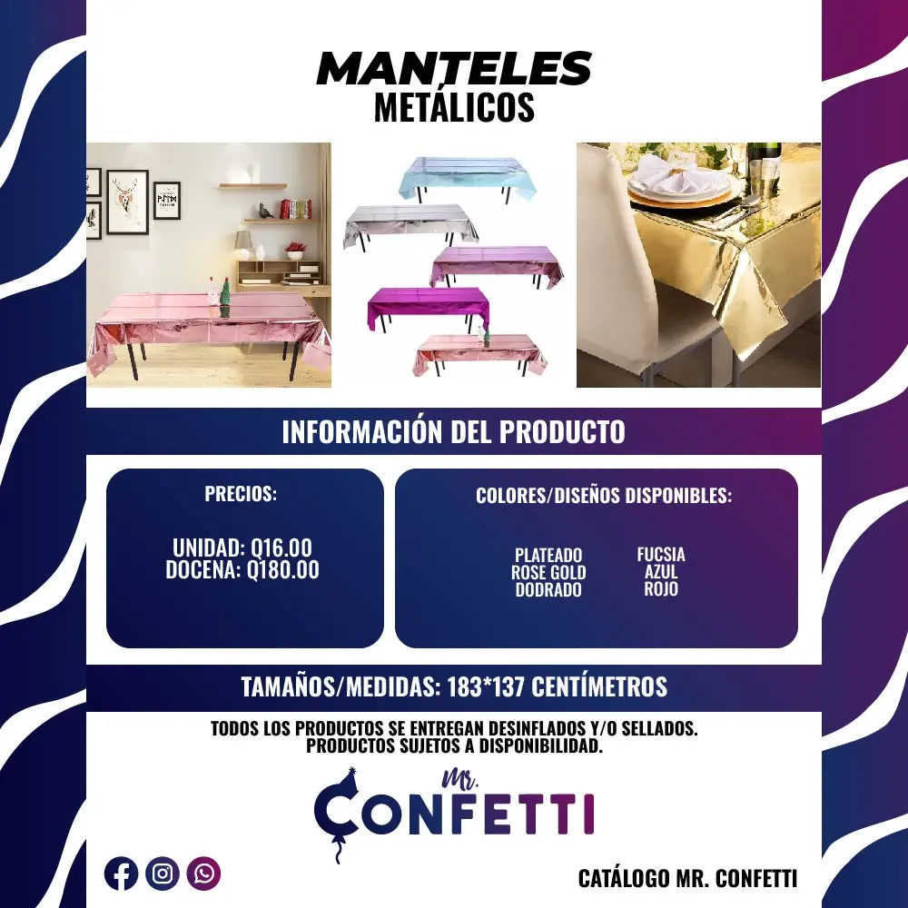 Mantel Metálico