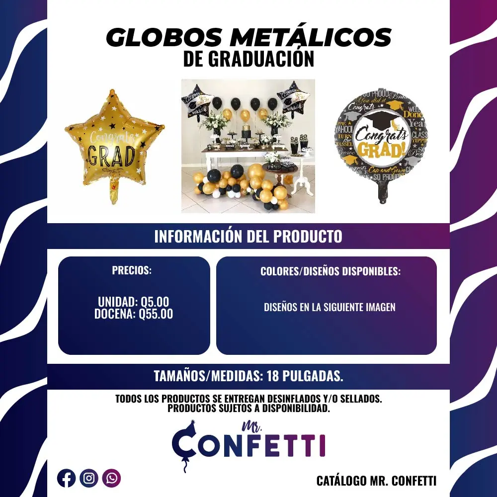 Metálicos #18 Graduación