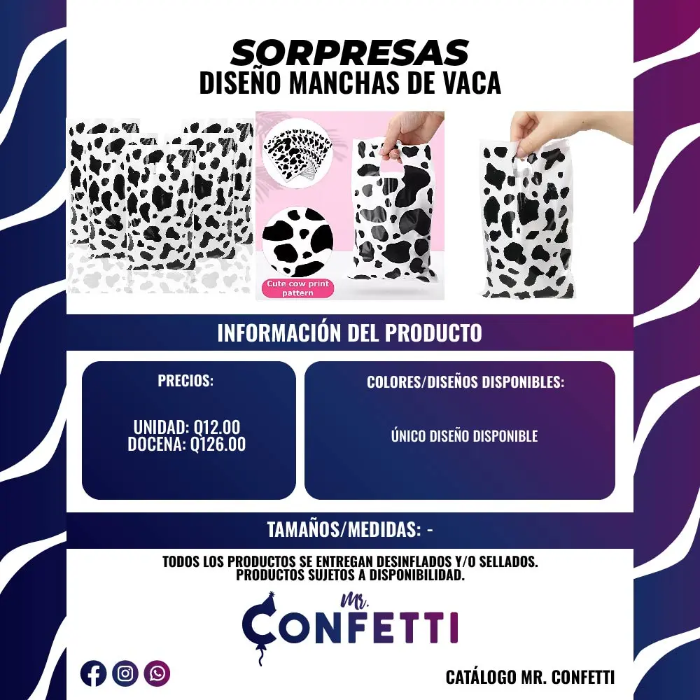 Sopresas Manchas de Vaca 10U