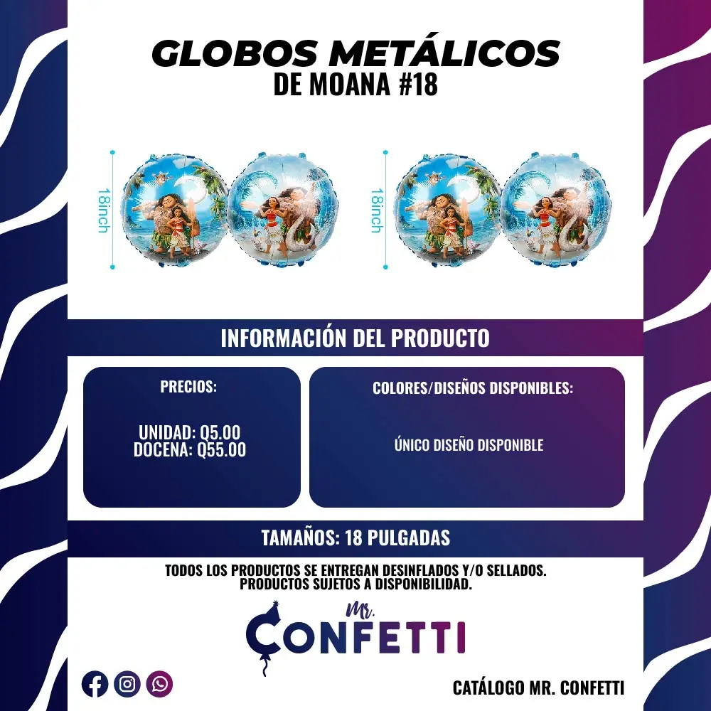 Metálicos #18 Moana
