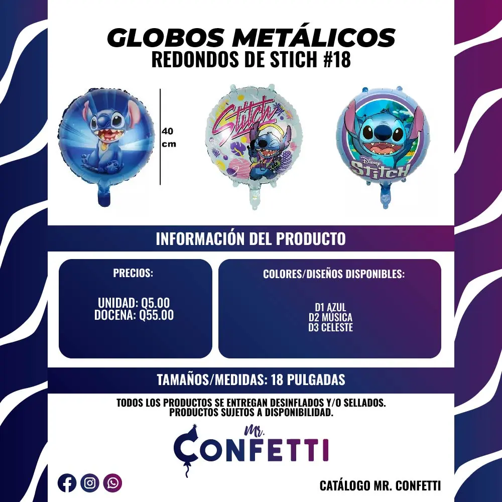 Metálicos #18 Stich