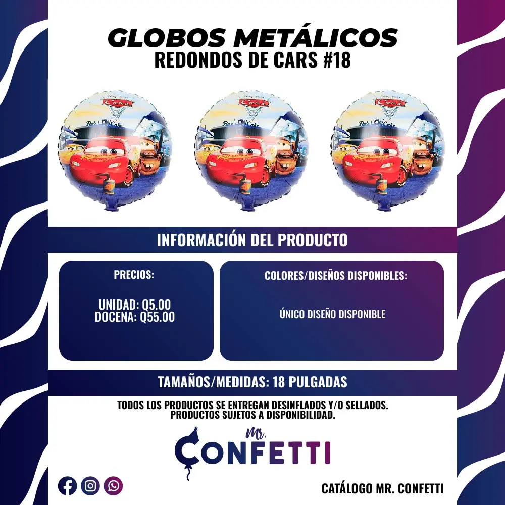 Metálicos #18 Cars