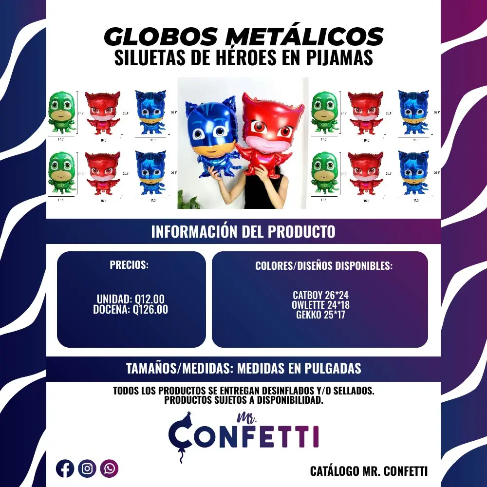 Metálicos de Héroes en Pijamas