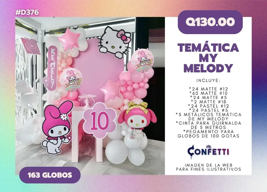 Set de Guirnalda My Melody #D376