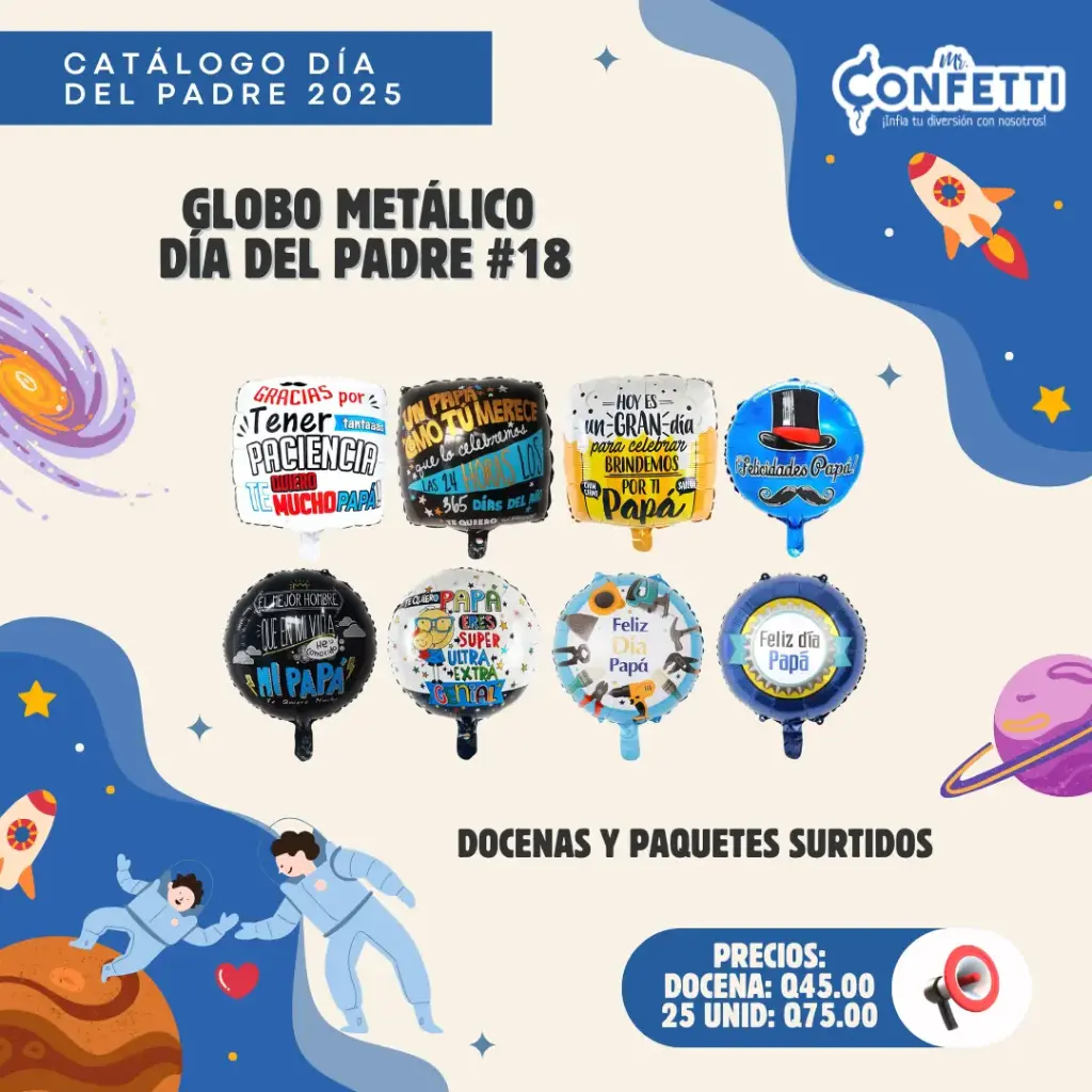 Metálico #18 día del Padre