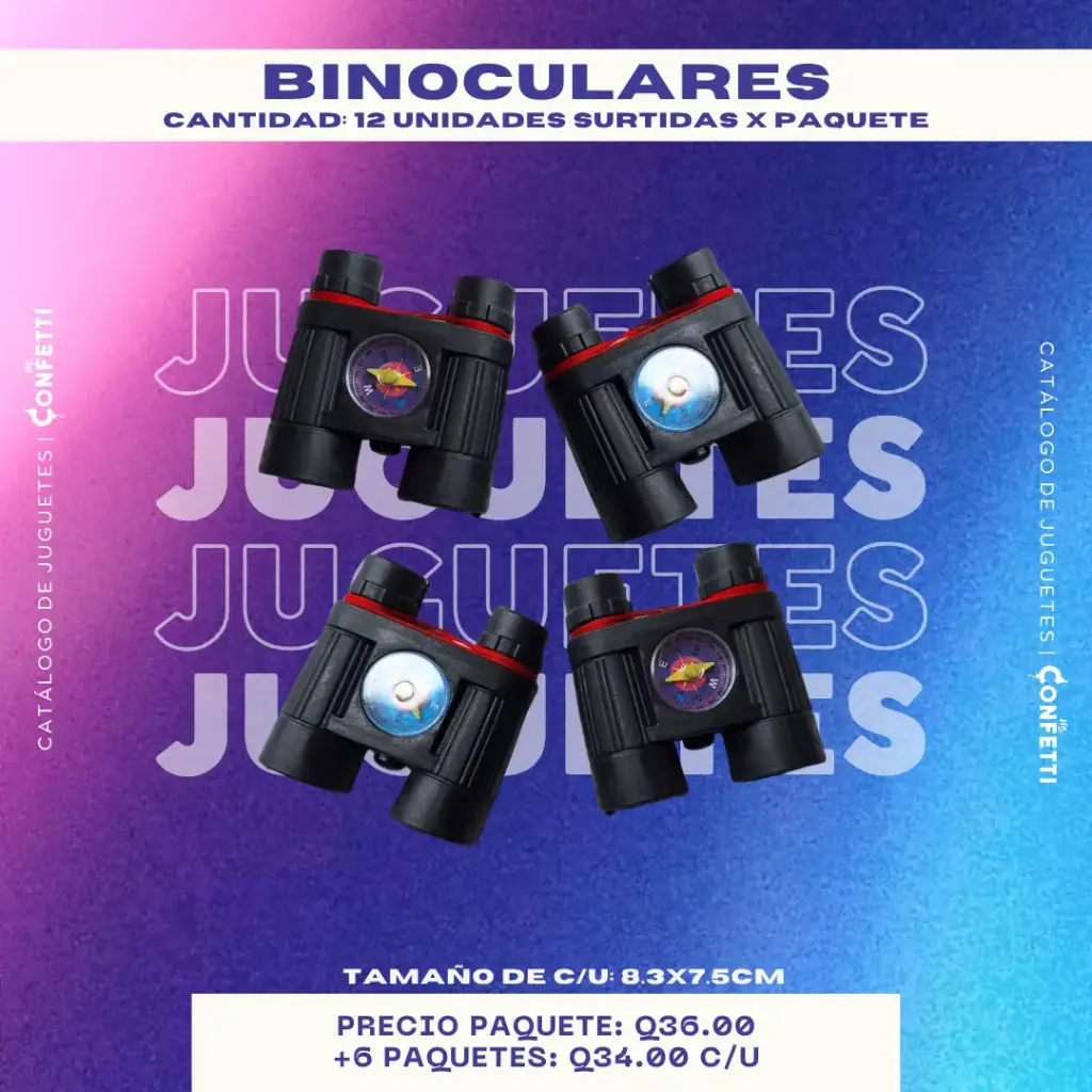 Binoculares 12U.