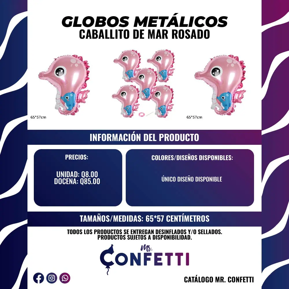 Metálicos de Caballito de Mar