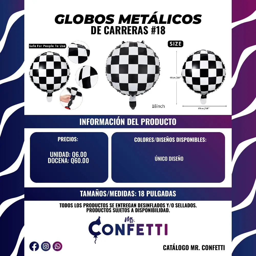 Metálicos #18 Carreras