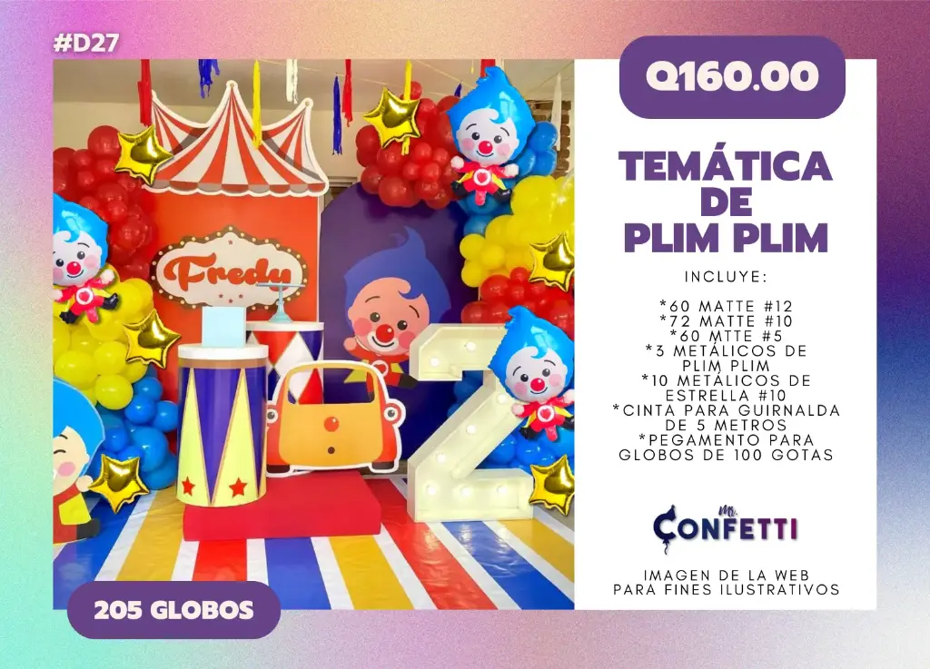 Set de Guirnalda PLIM PLIM #D27