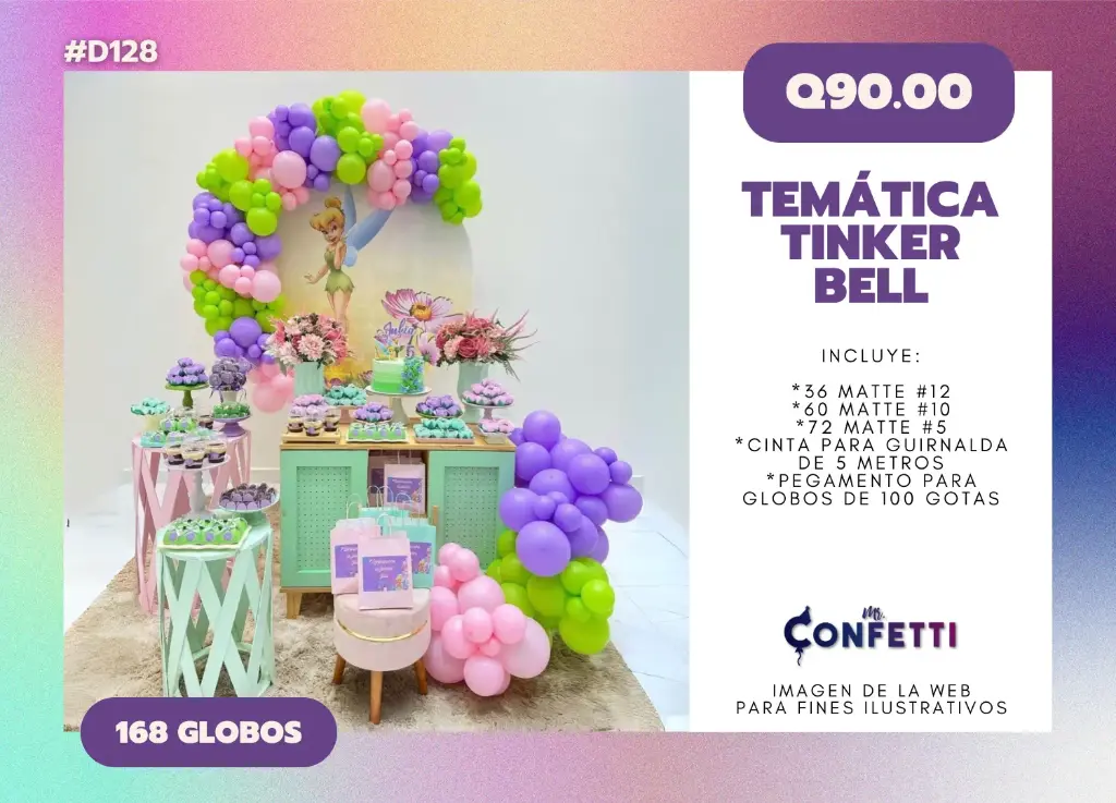 Set de Guirnalda Tinker Bell #D128