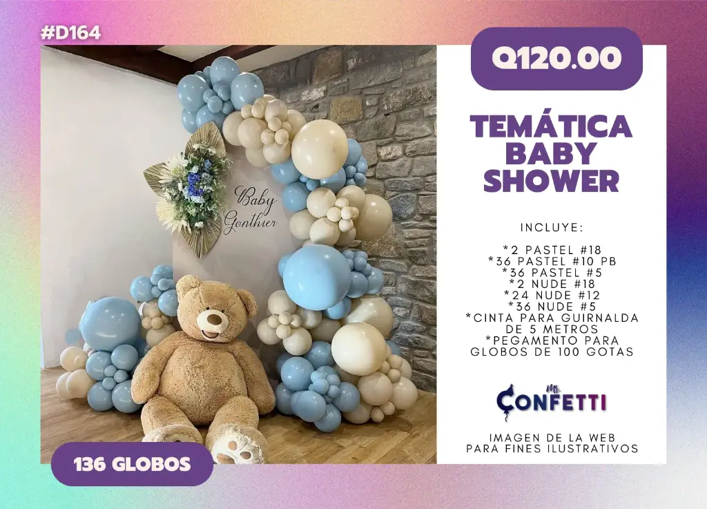 Set de Guirnalda Baby Shower #164