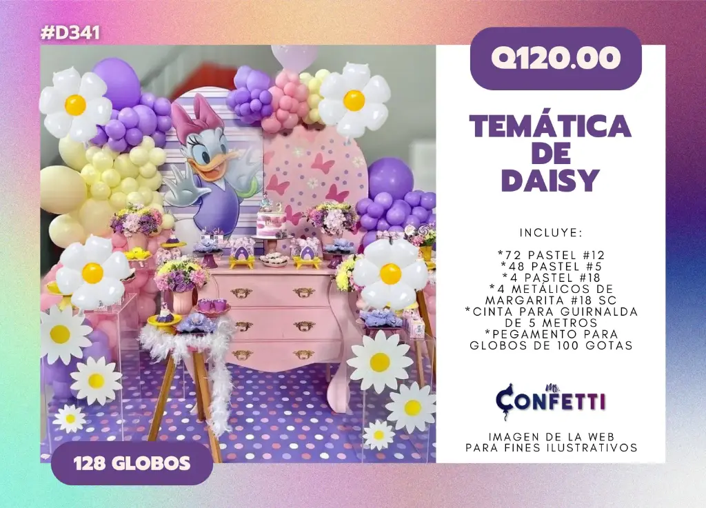Set de Guirnalda Daisy #D341
