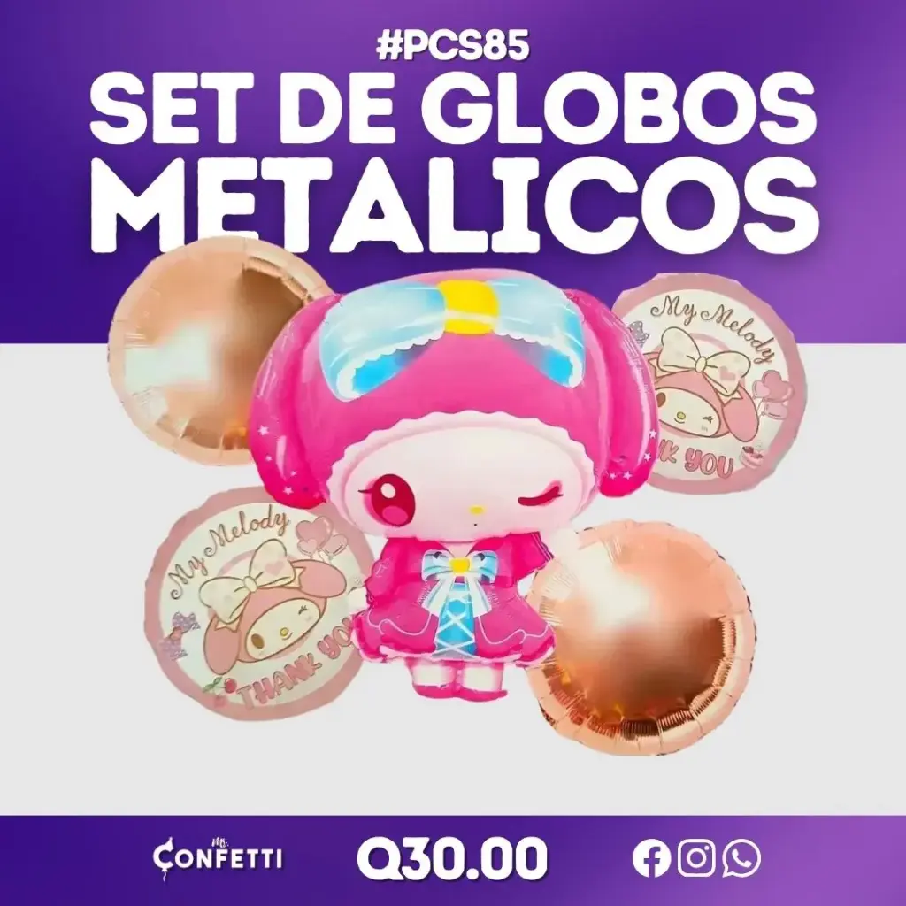 Set de 5PCS My Melody #PCS85