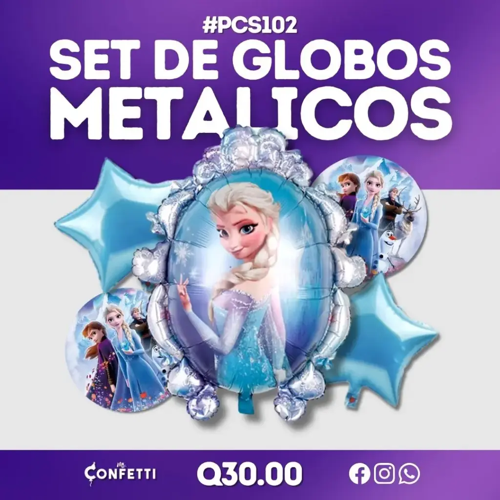 Set de 5PCS Frozen #PCS102