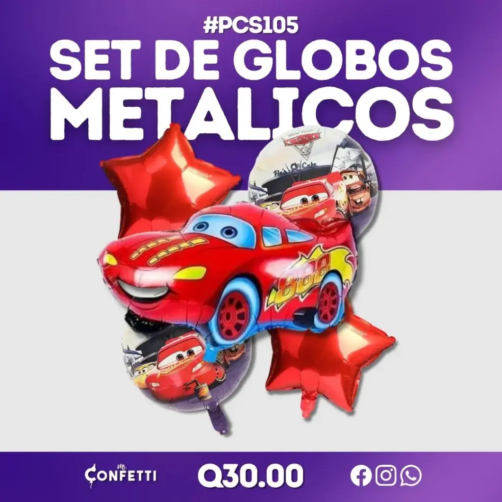 Set de 5PCS Cars #PCS105