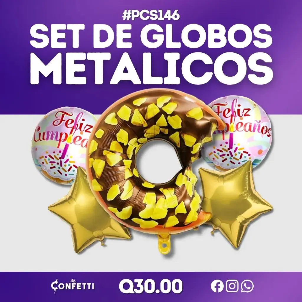 Set de 5PCS Dona #PCS146