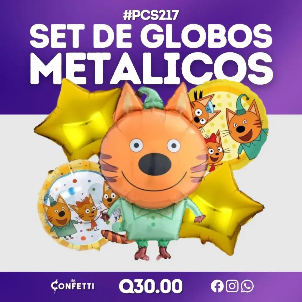 Set de 5PCS Kid e Cat #PCS217