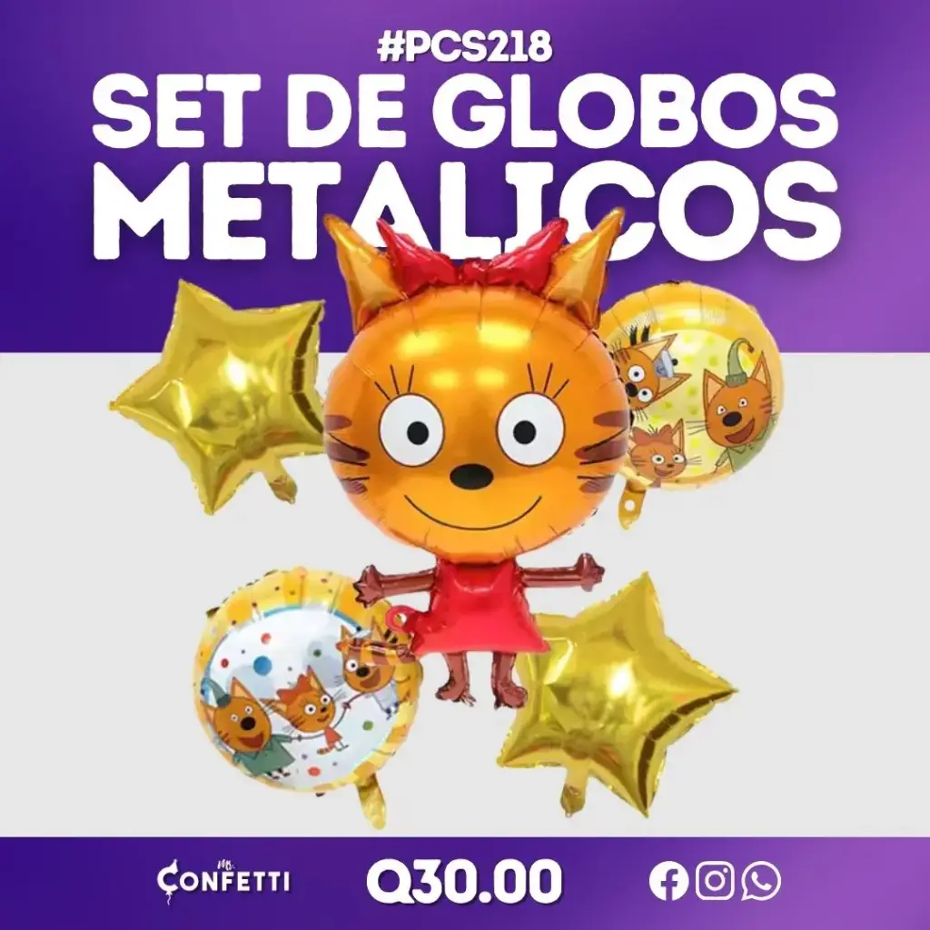 Set de 5PCS Kid e Cat #PCS218