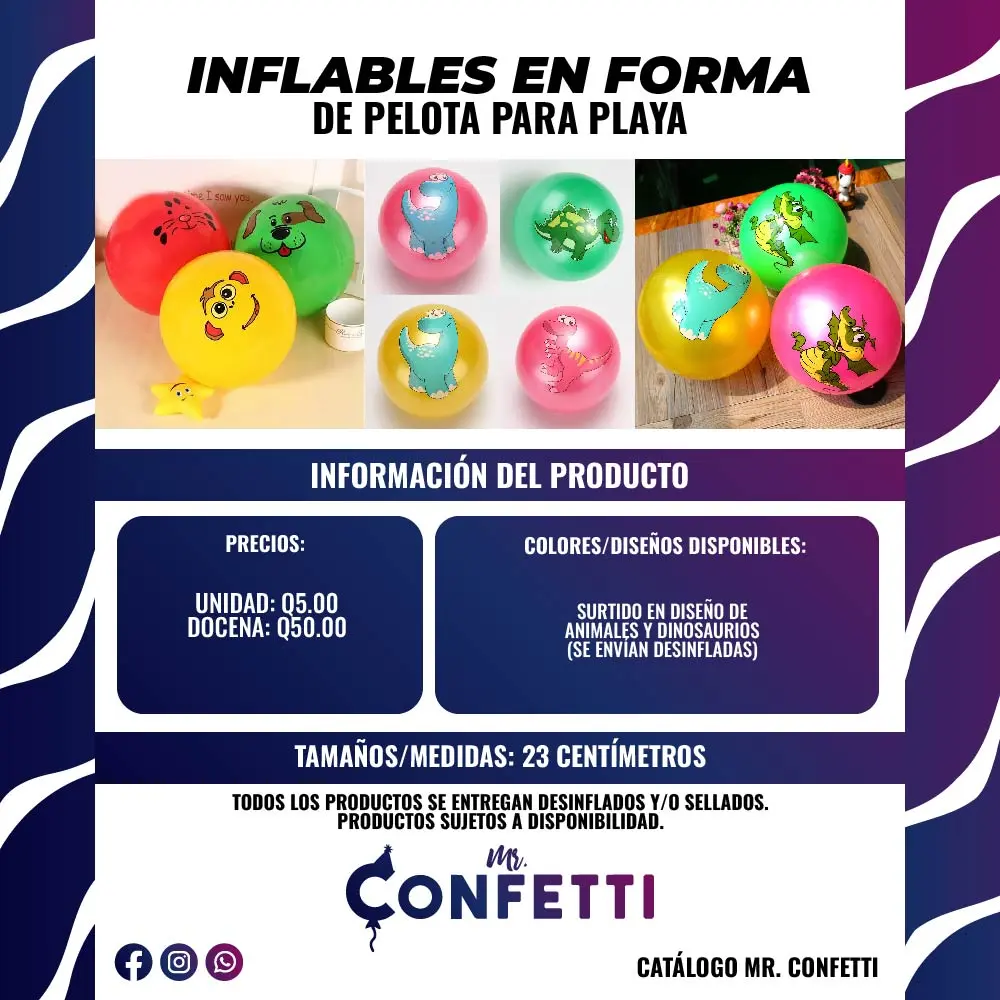 Inflables de Pelotas para Playas