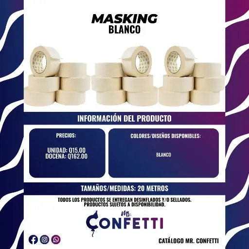 Masking Blanco