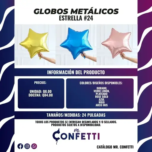 Metálicos de Estrella #24