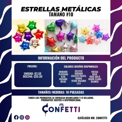 Metálicos de Estrella #10