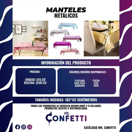 Mantel Metálico