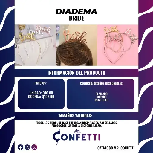 Diadema Bride