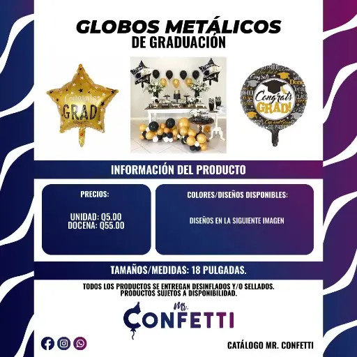 Metálicos #18 Graduación