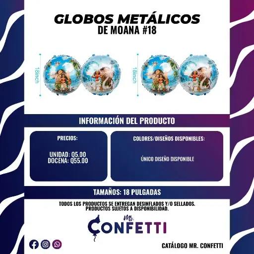 Metálicos #18 Moana
