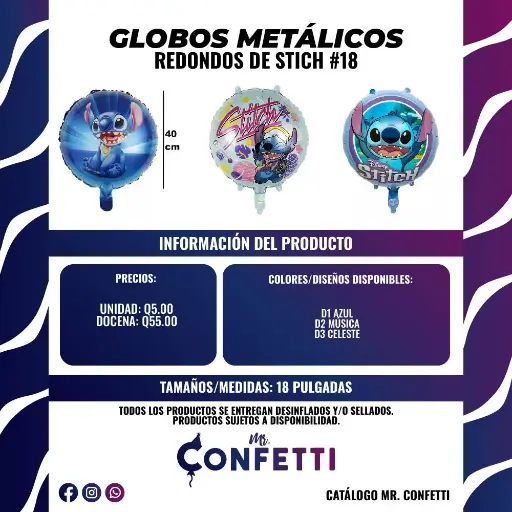 Metálicos #18 Stich