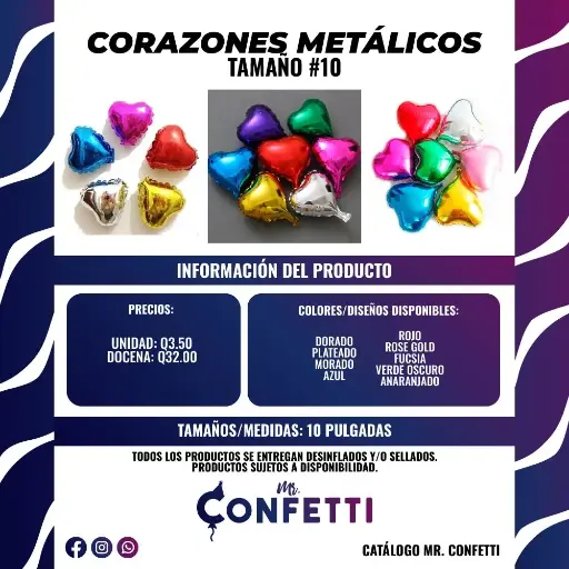 Metálicos de Corazón #10