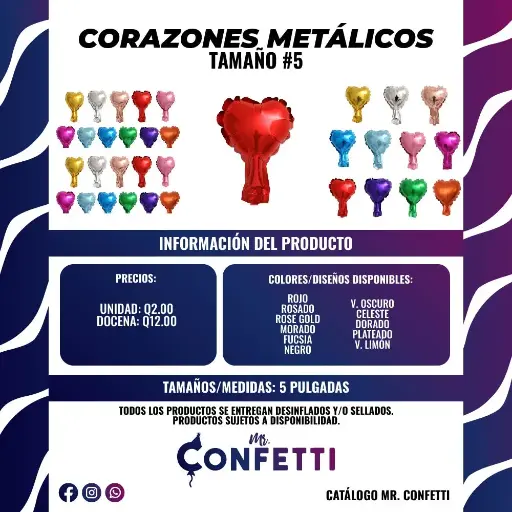 Metálicos de Corazón #5