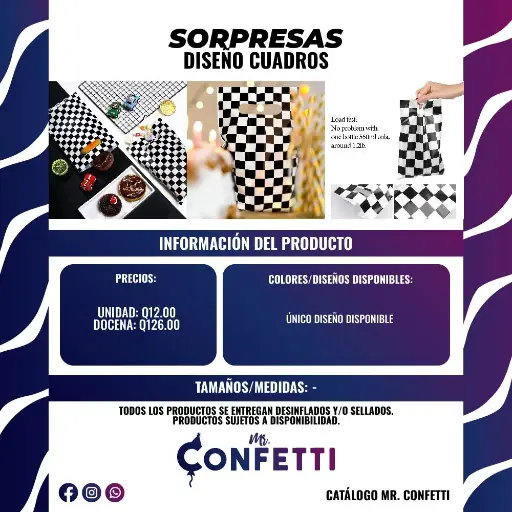 Sorpresas de Carreras 10U