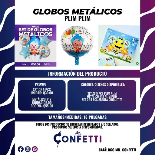Metálicos #18 PLIM PLIM