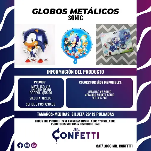 Metálicos de Sonic