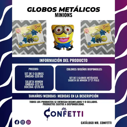 Metálicos de Minions