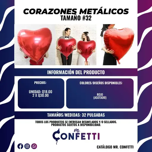 Metálicos de Corazón #32 AGOTADO