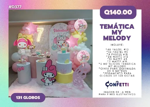 Set de Guirnalda My Melody #D377