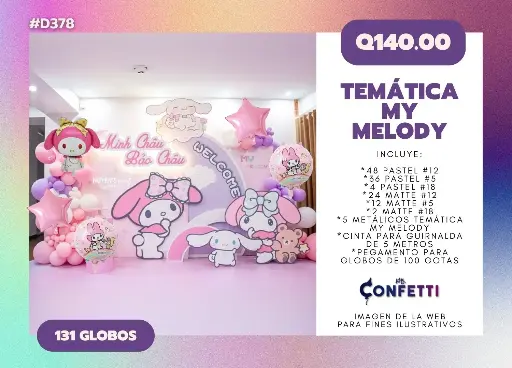 Set de Guirnalda My Melody #D378