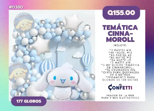 Set de Guirnalda Cinnamoroll #D380