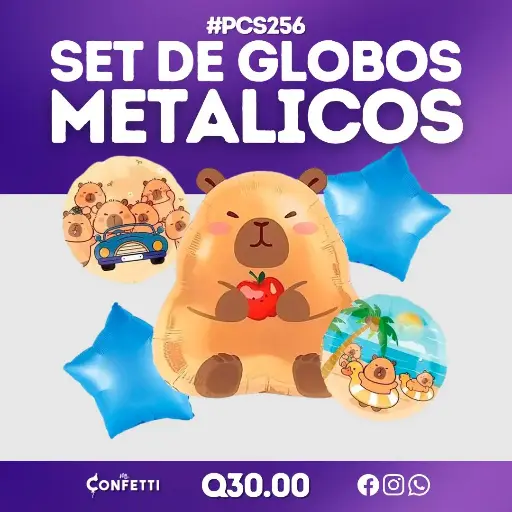 Set de 5 PCS Capibara #PCS256