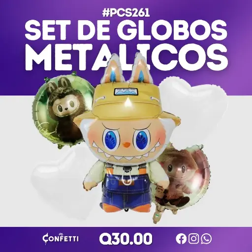 Set de 5 PCS Labubu #PCS261