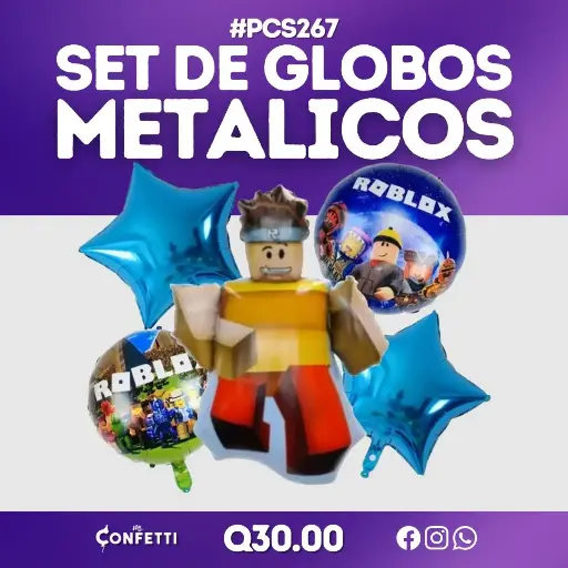 Set de 5 PCS Roblox #PCS267