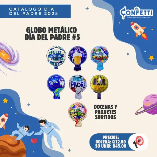 Metálico #5 día del Padre