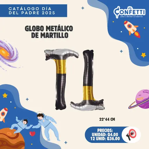 Metálico Herramienta Martillo